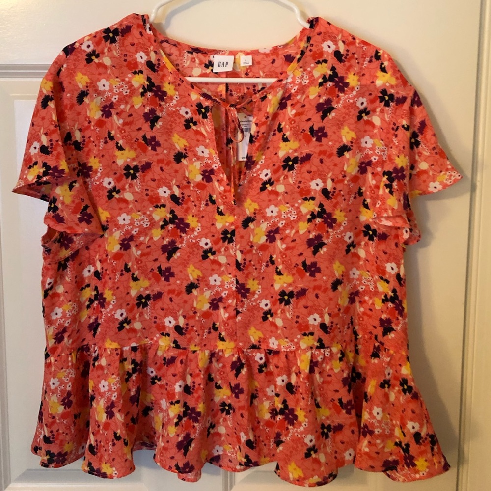 Gap peplum blouse